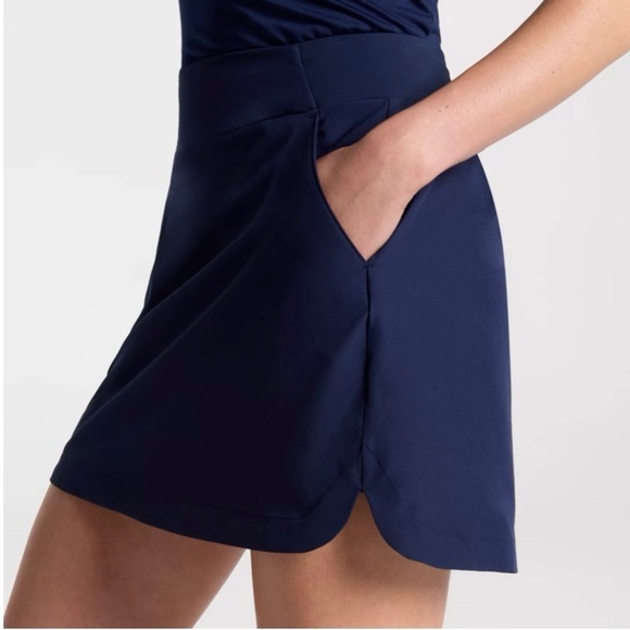 Lady Hagen Pants - Lady Hagen Navy Blue Skort 18 inch inseam